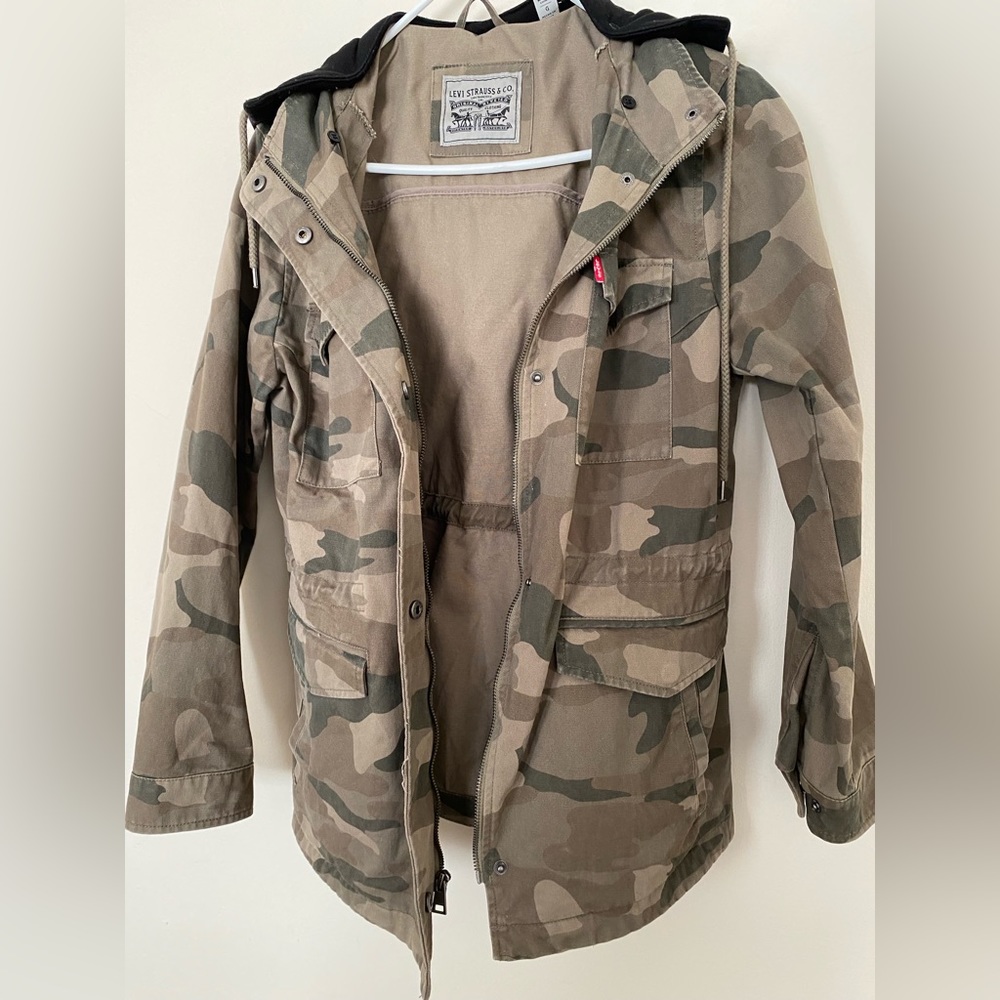 Levi Strauss & Co. Camo Hooded Jacket - Picture 3 of 6